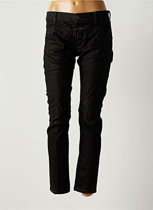 Jeans coupe slim noir MARITHE & FRANCOIS GIRBAUD pour femme