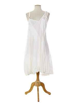 Robe longue blanc MARITHE & FRANCOIS GIRBAUD pour femme