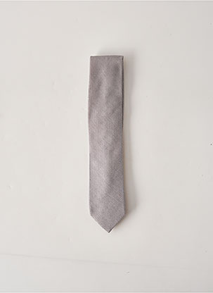 Cravate gris FACONNABLE pour homme