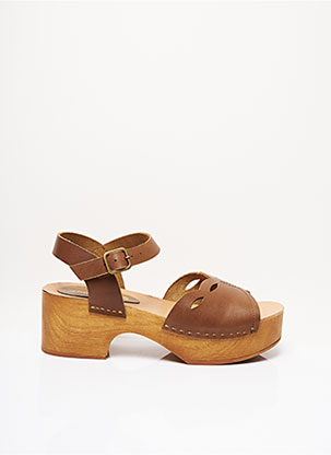 Sandales/Nu pieds marron SCHMOOVE pour femme