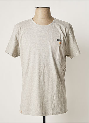 T-shirt gris D73 pour homme