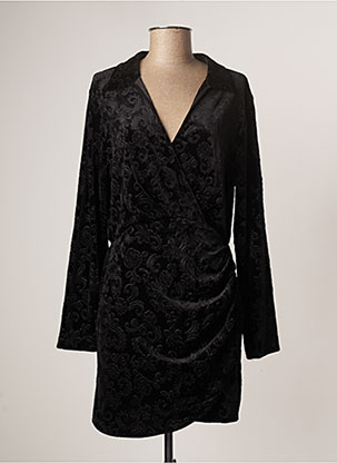 Robe mi-longue noir KILKY pour femme