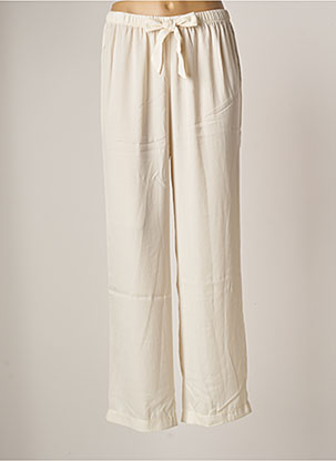Pantalon large blanc LA MAISON PAR MOLLY BRACKEN pour femme