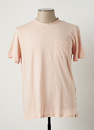 T-shirt rose TIBET pour homme