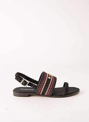 Sandales/Nu pieds noir DESIGUAL pour femme