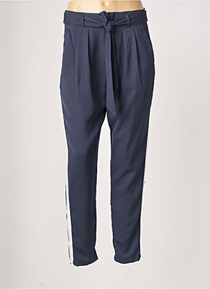 Pantalon droit bleu TIFFOSI pour femme