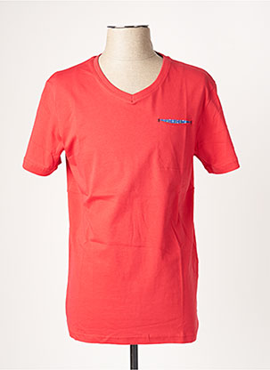 T-shirt rouge DARIO BELTRAN pour homme