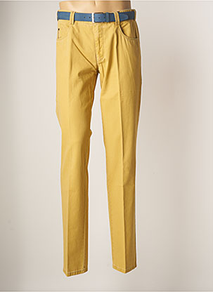 Pantalon droit jaune MEYER pour homme