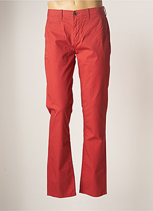Pantalon droit rouge WRANGLER pour homme