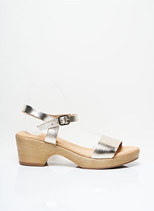 Sandales/Nu pieds beige KAOLA pour femme