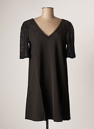 Robe courte noir GRACE & MILA pour femme