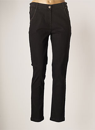 Jeans coupe slim noir AGATHE & LOUISE pour femme