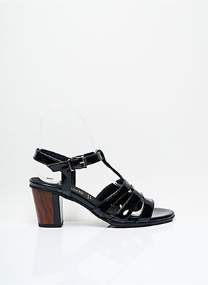 Sandales/Nu pieds noir DORKING pour femme