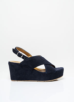 Sandales/Nu pieds bleu TAMARIS pour femme