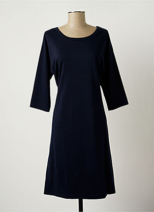 Robe mi-longue bleu ICHI pour femme