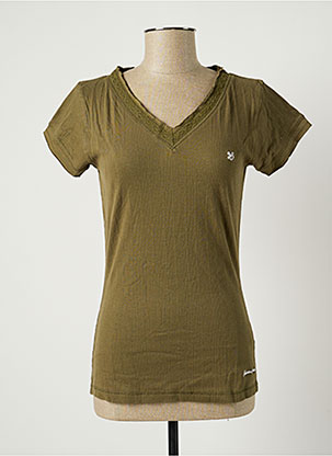 T-shirt vert BANANA MOON pour femme