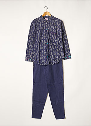 Pyjama bleu ROSE POMME pour femme