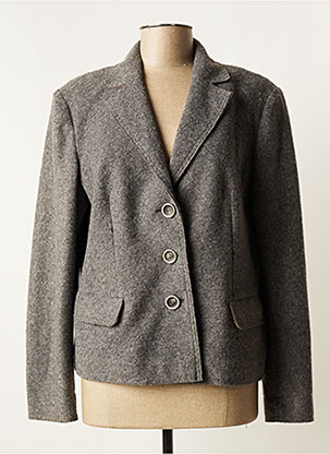 Manteau court gris RABE pour femme