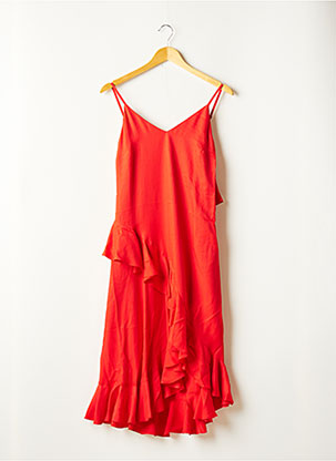 Robe mi-longue rouge KENZO pour femme