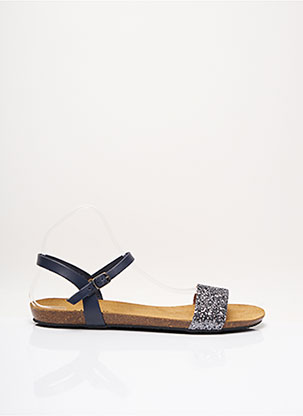 Sandales/Nu pieds bleu PLAKTON pour femme