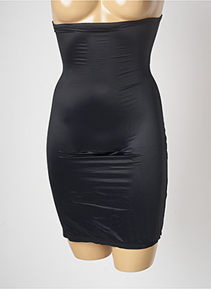 Jupon /Fond de robe noir JANIRA pour femme