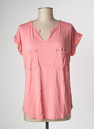 T-shirt rose BEST MOUNTAIN pour femme