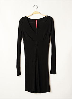Robe mi-longue noir I.CODE (By IKKS) pour femme