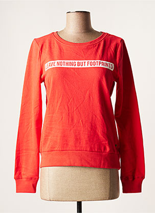 Sweat-shirt rouge ONLY pour femme