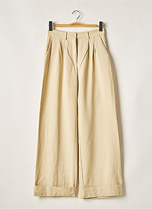 Pantalon large beige H&M pour femme