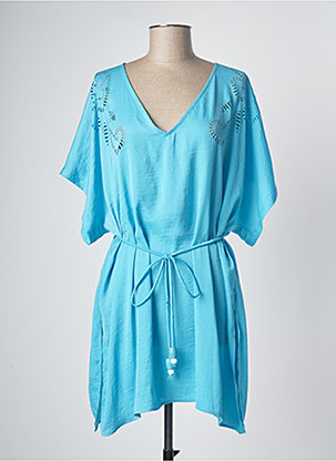 Robe courte bleu MAT. pour femme