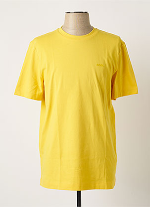 T-shirt jaune HUGO BOSS pour homme