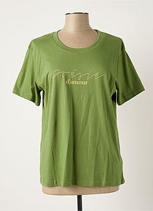 T-shirt vert ICHI pour femme