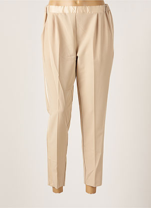 Pantalon droit beige IMPERIAL pour femme