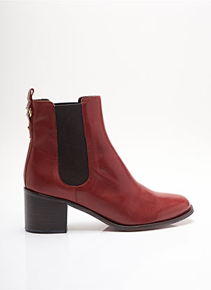 Bottines/Boots rouge MAISON TOUFET pour femme