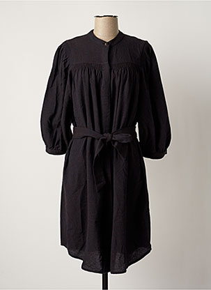 Robe mi-longue noir SESSUN pour femme