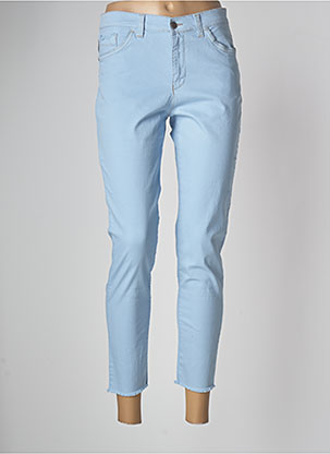 Pantalon 7/8 bleu WALTRON pour femme