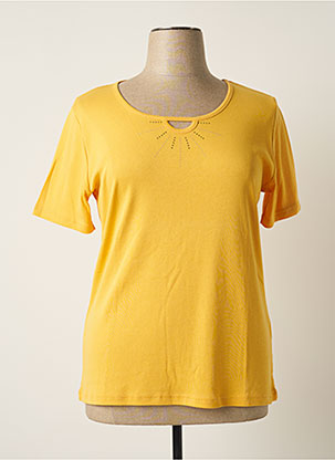 T-shirt jaune TELMAIL pour femme
