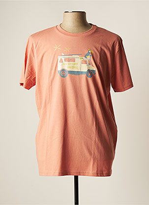 T-shirt rose OCEAN PARK pour homme