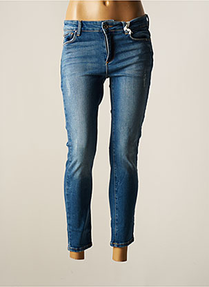 Jeans coupe slim bleu FRACOMINA pour femme
