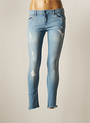 KAPORAL Jeans skinny de couleur bleu en soldes pas cher 2157786-bleu00 -  Modz