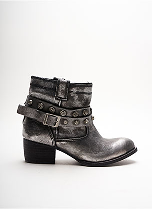 Bottines/Boots gris REPUBLYKA pour femme