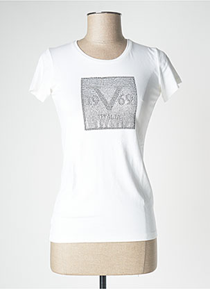 T-shirt blanc VERSACE pour femme