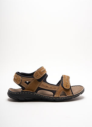 Sandales/Nu pieds marron LONGO pour homme