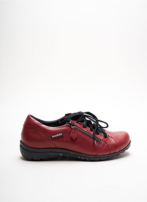 Chaussures de confort rouge MOBILS pour femme