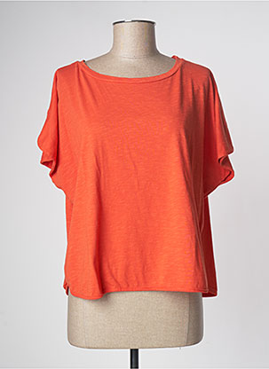 T-shirt orange PAKO LITTO pour femme