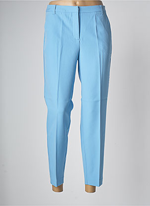 Pantalon chino bleu ICHI pour femme