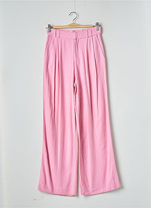 Pantalon large rose ZARA pour femme
