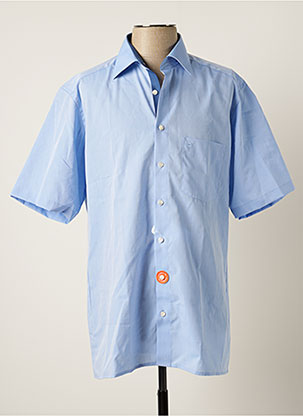 Chemise manches courtes bleu OLYMP pour homme