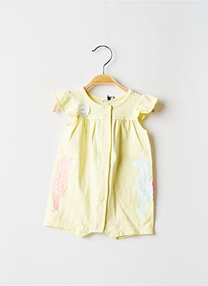 Pyjama jaune 3 POMMES pour fille