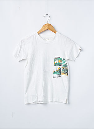 T-shirt blanc GARCIA pour garçon